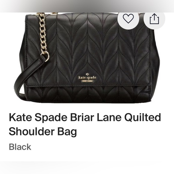 kate spade Handbags - 🌟Kate Spade ♠️ Quilted Evelyn Briar Lane Shoulder Bag🌟Preloved SEE ALL PHOTOS